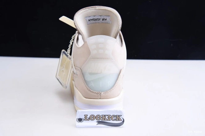 1st Kicks Shoes CV9388-100 x Off-White 4 Sail Jordan Air 0721